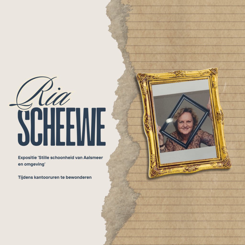 advertentie ria scheewe expositie