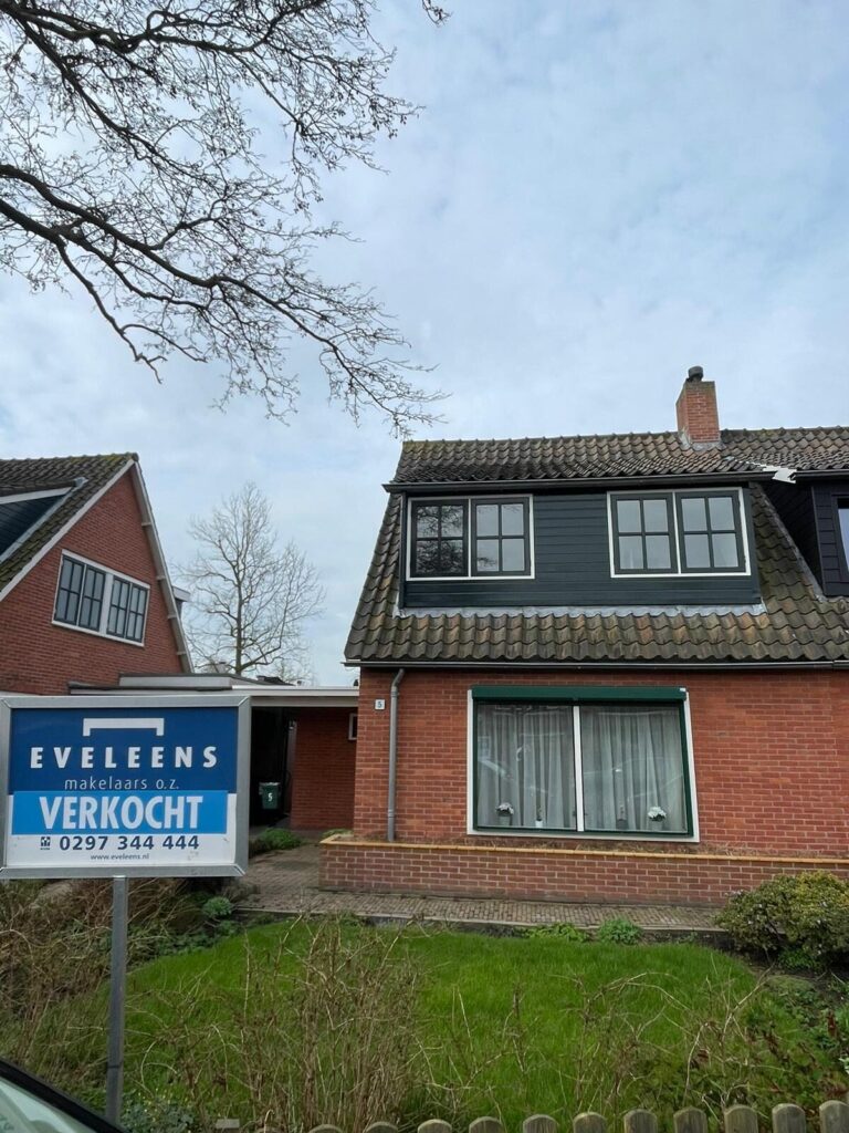 verkocht hoekwoning aalsmeer rustige ligging